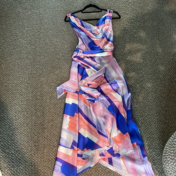 Sasha drake gorgeous silk wrap dress - Picture 2 of 6